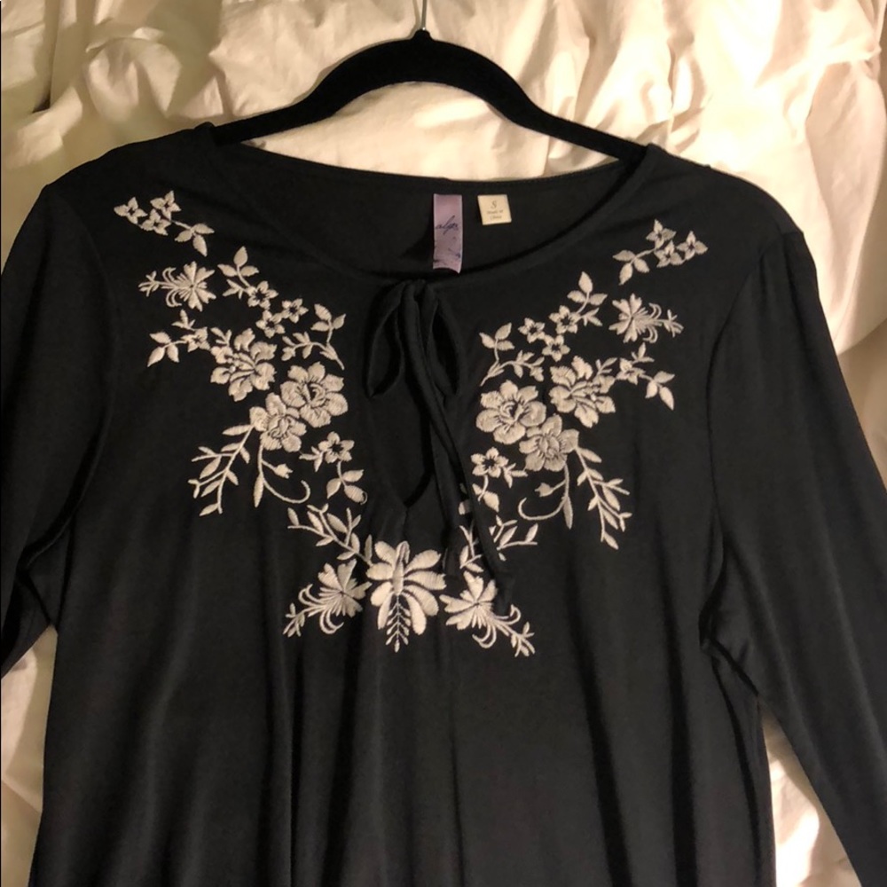 Bell sleeve dress
